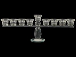 CONTEMPORARY HANUKKAH MENORAH CANDLEHOLDER