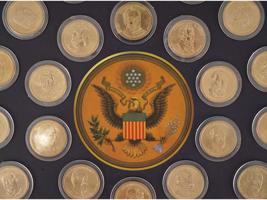 US MINT PRESIDENTIAL COLLECTION ONE DOLLAR COIN SET