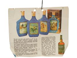 BEAMS CHOICE COLLECTORS EDITION WHISKEY BOTTLES IOB