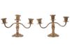 PAIR OF VINTAGE STERLING SILVER CANDELABRAS PIC-1