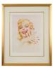 PERUVIAN PORTRAIT MONROE LITHOGRAPH BY ALBERTO VARGAS PIC-0