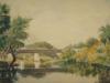ANTIQUE AMERICAN WATERCOLOR PAINTING BY WALT MCDOUGALL PIC-1