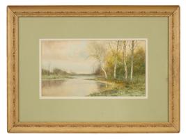 AMERICAN LANDSCAPE PAINTING BY GEORGE HOWELL GAY