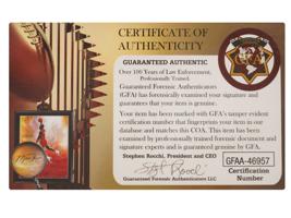 TEDDY BALLGAME AUTOGRAPHED PHOTO WITH COA