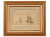 ALFRED HERBERT BRITISH SEASCAPE WATERCOLOR PAINTING PIC-0