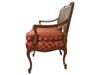 FRENCH LOUIS XV PROVINCIAL STYLE CANE BACK SETTEE PIC-3