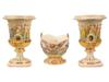 ITALIAN CAPODIMONTE PORCELAIN CUPS AND BOWL PIC-3