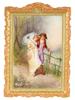 ANTIQUE FRENCH LIMOGES PAINTED PORCELAIN PLAQUE PIC-0