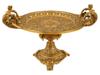 ANTIQUE FRENCH RENAISSANCE REVIVAL GILT BRONZE TAZZA PIC-0