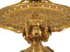 ANTIQUE FRENCH RENAISSANCE REVIVAL GILT BRONZE TAZZA PIC-9