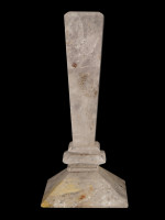 LARGE ANTIQUE ROCK CRYSTAL WAX SEAL HANDLE