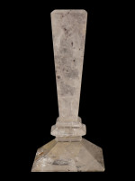 LARGE ANTIQUE ROCK CRYSTAL WAX SEAL HANDLE