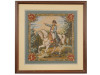 VINTAGE FRENCH EMBROIDERED TAPESTRY W NAPOLEON PIC-0