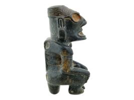 LARGE ANCIENT PRE COLUMBIAN TAINO CULTURE CARVED FIGURE