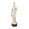 VINTAGE COMPOSITE STATUE HEBE IN NEOCLASSIC STYLE PIC-1