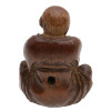 AN ANTIQUE JAPANESE CARVED WOOD NETSUKE PIC-2