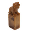 AN ANTIQUE CHINESE CARVED SOAPSTONE SEAL PIC-1