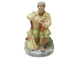 RUSSIAN SOVIET PORCELAIN FIGURINE VASILIY TERKIN