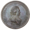 A RUSSIAN BRONZE MEDAL CATHERINE II TURKEY 1791 PIC-0