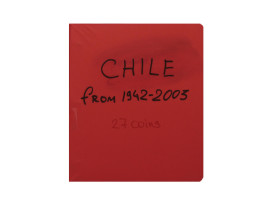 A COLLECTION OF CHILE COINS