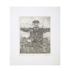 RUSSIAN ETCHING SCARECROW BY ALEXANDER KALUGIN PIC-0