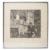 RUSSIAN ETCHING LIFE IS GOOD BY ALEXANDER KALUGIN PIC-0