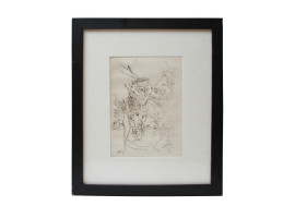 RARE RUSSIAN AMERICAN ETCHING BY DMITRI PLAVINSKY