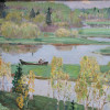 A RUSSIAN OIL PAINTING BY MIKHAIL NESTEROV PIC-1