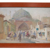 A RUSSIAN OIL PAINTING BUKHARA BY BORIS BRINSKIH PIC-0