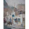 A RUSSIAN OIL PAINTING BUKHARA BY BORIS BRINSKIH PIC-3