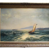 RUSSIAN SEASCAPE OIL PAINTING ATTR IVAN ZHUKOV PIC-0