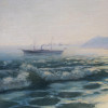 RUSSIAN SEASCAPE OIL PAINTING ATTR IVAN ZHUKOV PIC-3