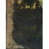 AN ANTIQUE OIL PAINTING ATTR TO GEORGE INNESS PIC-1