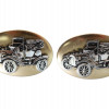 A VINTAGE ANSON CUFFLINKS WITH FORD MODEL T PIC-0