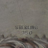 A LOT OF SIX VINTAGE STERLING SILVER LIQUOR TAGS PIC-10