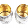 A RUSSIAN SILVER PAIR OF BAKER CUPS PIC-3