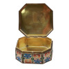 A RUSSIAN GILT SILVER AND ENAMEL PILL BOX PIC-3