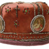 AN ANTIQUE RUSSIAN MITRE WITH ICONS PIC-2