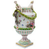 AN ANTIQUE GERMAN MEISSEN PORCELAIN VASE 19TH C. PIC-2