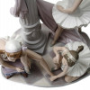 A VINTAGE LLADRO PORCELAIN FIGURINE BALLET TRIO PIC-3