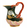 AN ANTIQUE RUSSIAN PORCELAIN PITCHER BY POPOV PIC-0