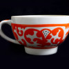 VINTAGE SOVIET RUSSIAN PROPAGANDA PORCELAIN CUP PIC-1