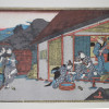 AN ANTIQUE JAPANESE WOODBLOCK BY TOYOKUNI III PIC-1