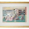 AN ANTIQUE JAPANESE WOODBLOCK PRINT BY KUNITERU PIC-0