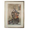 RARE JAPANESE WOODBLOCK TOMOE GOZEN BY KUNIYOSHI PIC-0