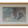 ANTIQUE JAPANESE WOODBLOCK PRINT BY TOYOKUNI III PIC-0