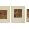 A LOT OF THREE ANTIQUE JAPANESE PAINTINGS PIC-0