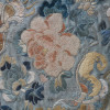 AN ANTIQUE CHINESE SILK EMBROIDERY FLORAL PANEL PIC-2