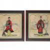 A PAIR OF VINTAGE ASIAN CHINESE PRINTS PIC-0