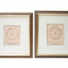 PAIR OF ISLAMIC MANUSCRIPT WATERCOLOR PAINTINGS PIC-0